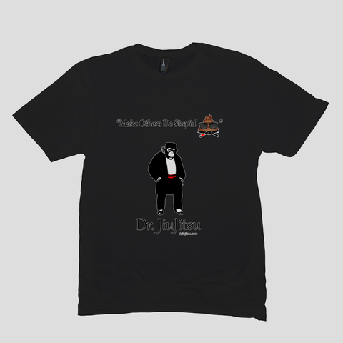 Black Belt Dr. JiuJitsu Emoji T-shirt