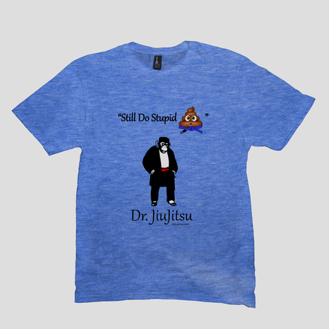 Blue Belt Dr. JiuJitsu Emoji T-shirt