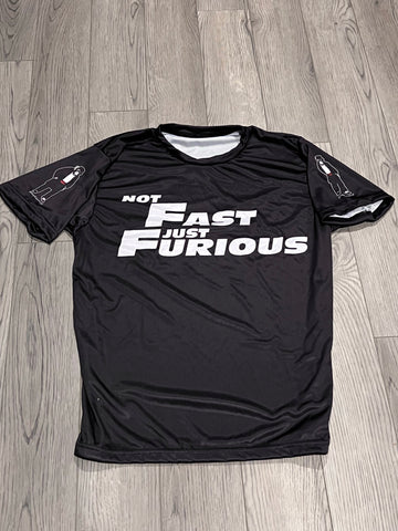 Not Fast Just Furious Mesh Shirt